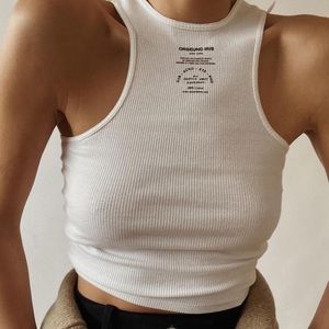 orseund iris basic crop top